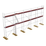 Fasádne lešenie z ocele + P70 81,25m2